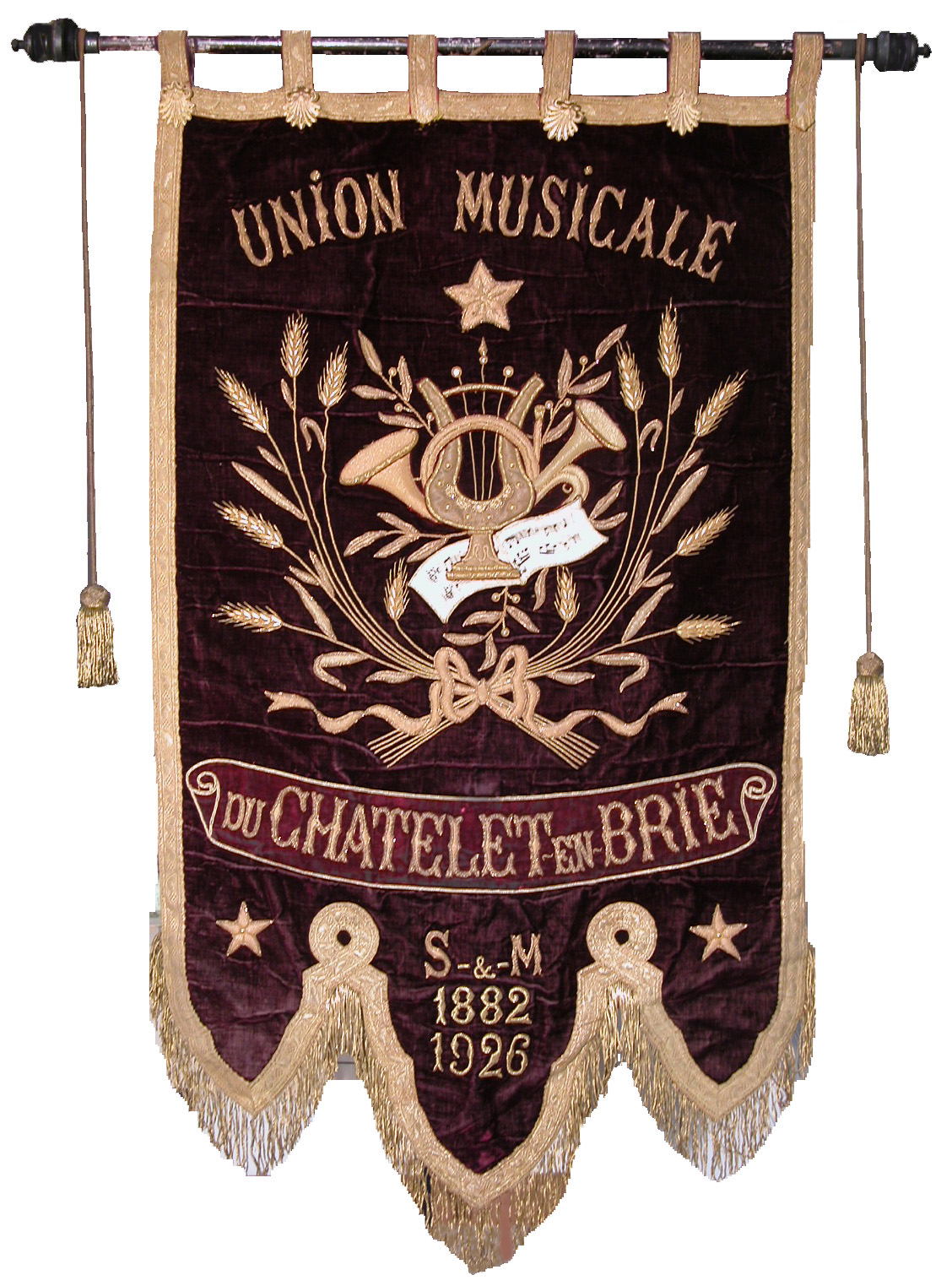Bannière de la Fanfare du Châtelet (Collection SHCB)