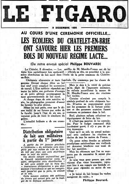 Le Figaro - 9 décembre 1954