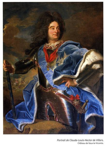 Portrait de Claude Louis Hector de Villars (Château de Vaux-Le-Vicomte)