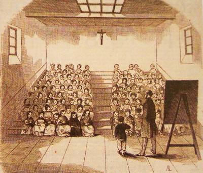 Une salle d’asile vers 1843