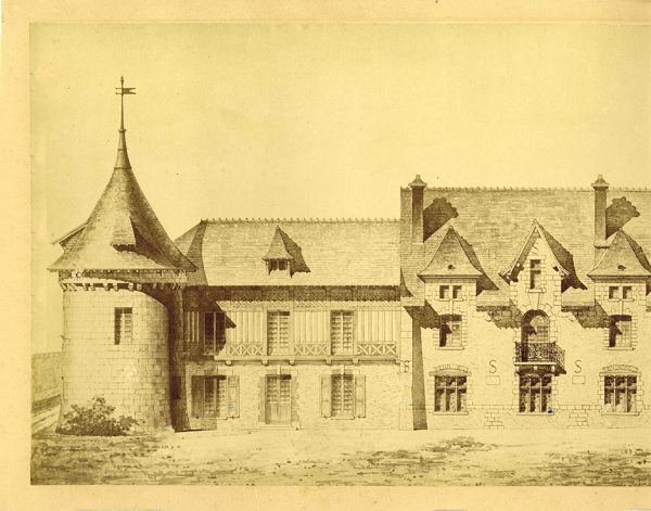 Le Châtelet-en-Brie - projet de 1877