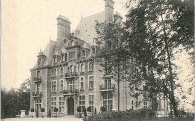 Le château de Brouchetière à Joeuf (54)