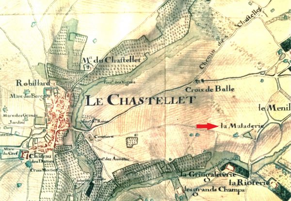 Plan du Châtelet-en-Brie